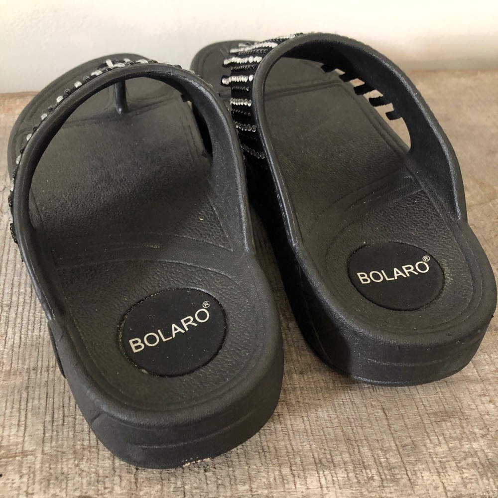 Bolaro Rhinestone rubber sandals - Picture 5 of 7